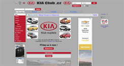 Desktop Screenshot of kiaclub.cz